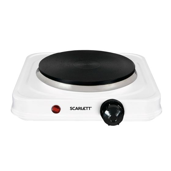 Плитка электрическая Scarlett SC-HP700S41 белый (настольная)