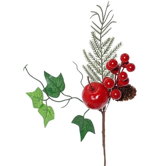 Изделие декоративное &quot;Ветка&quot;, L11 W8 H28 см, 2в.