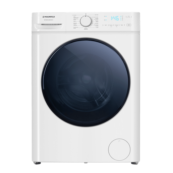 Стиральная машина Maunfeld MFWM128WH053 белый, 7.5кг, 1200об/мин,  инвертор