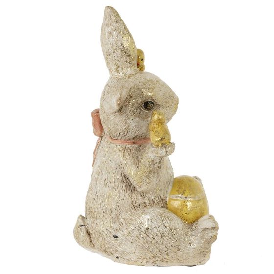 Фигурка декоративная "Заяц", L12 W9,5 H16,5 см