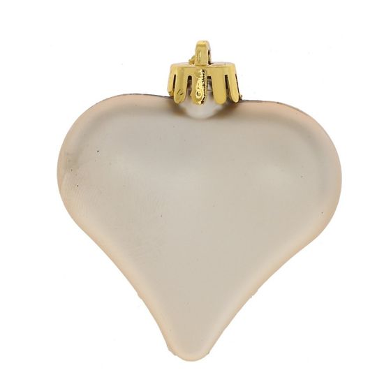 Набор из 6шт Украшение новогоднее &quot;Сердца&quot;, D6 см, L6 W2,5 H7 см