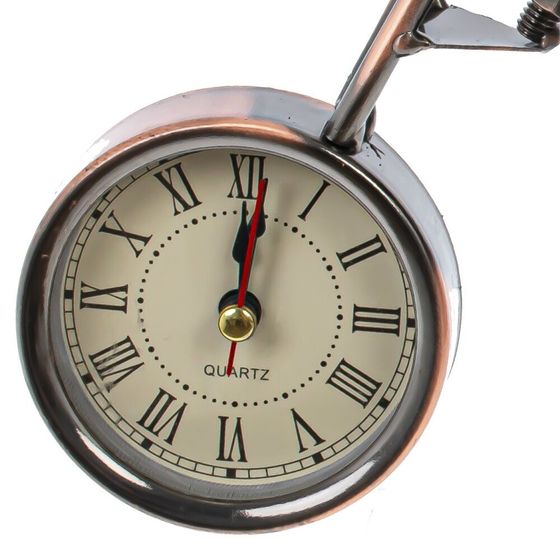 Изделие декоративное "Мотоцикл" с часами, (1xААА не прилаг.), L25 W12 H12 см