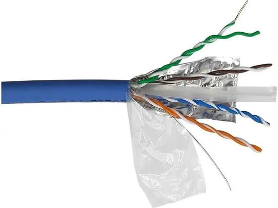 Витая пара Lanmaster LAN-6AFTP-LSZH-BL кат.6A F/UTP 4X2X23AWG LSZH внутренний 305м синий