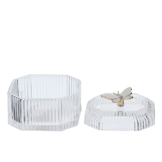 Шкатулка, L8,5 W8,5 H7 см