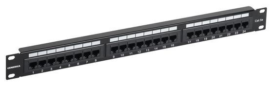 Патч-панель ITK PP24-1UC5EU-K05-G 19&quot; 1U 24xRJ45 кат.5e UTP