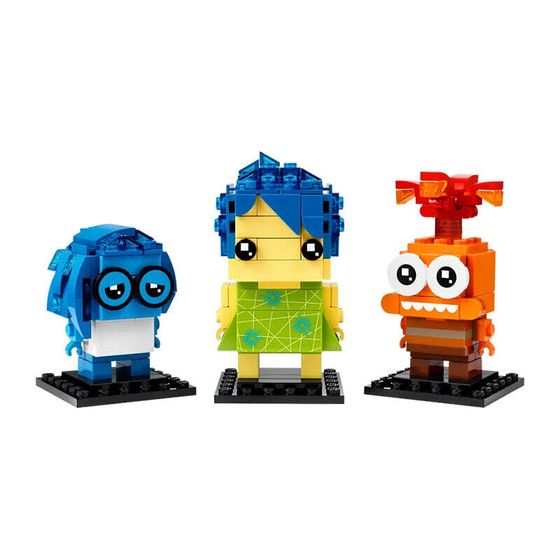 Конструкторы LEGO Радость, грусть и тревога 40749