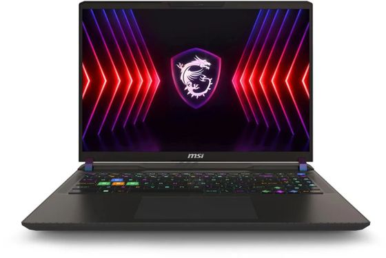 Ноутбук 16&quot; MSI Vector 16 HX A14VHG-831XRU серый QHD+ i9-14900HX 16Gb/1Tb RTX4080 DOS (9S7-15M142-831)