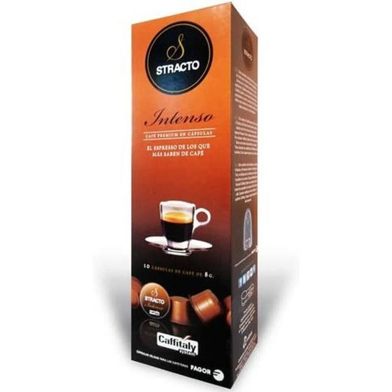 Капсулы с кофе в коробке Stracto Intenso (10 uds)