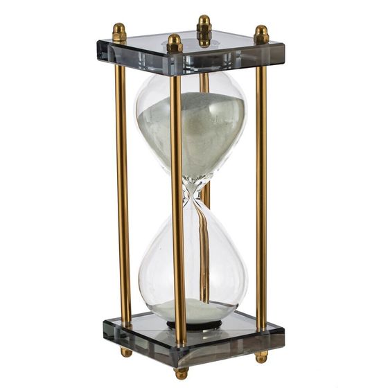 Часы песочные (15 мин.), L8 W8 H20 см