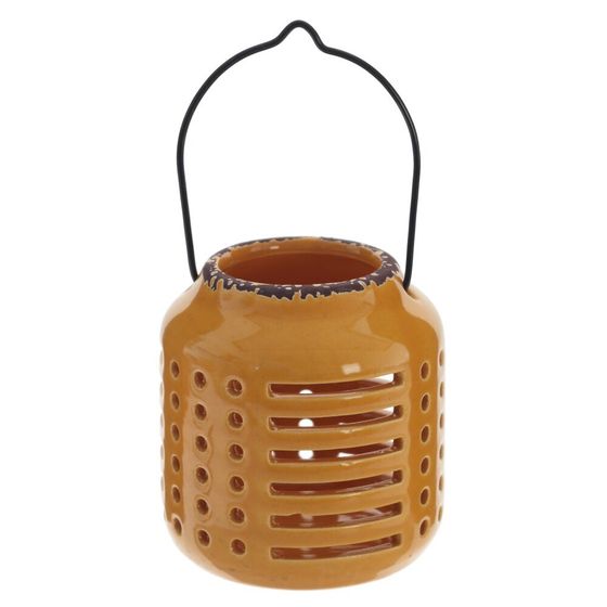 Подсвечник, L8 W8 H9 см, цвет микс