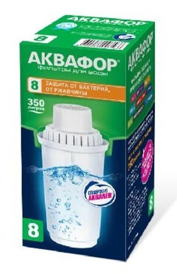 Картридж Аквафор B8 для кувшинов ресурс:350л (упак.:1шт)