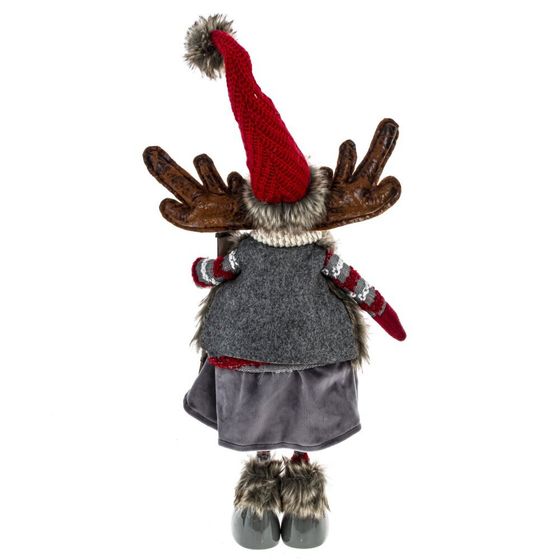 Игрушка набивная &quot;Олень&quot;, L16 W10 H38/27 см, 2в