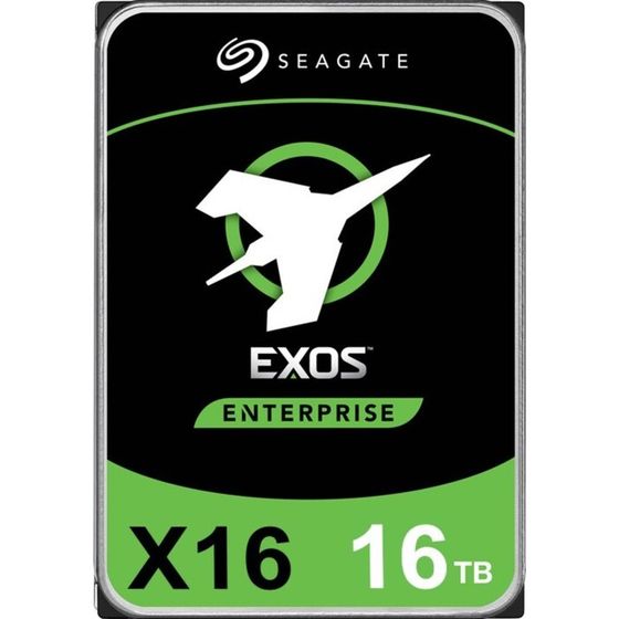 Жесткий диск Seagate SATA-III 16TB ST16000NM001G Server Exos X16 512E (7200rpm) 256Mb 3.5&quot;   1029336