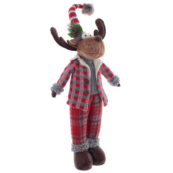 Игрушка набивная &quot;Олень&quot;, L24 W16 H78/45 см, 2в.
