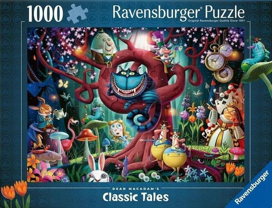 Ravensburger Puzzle 1000 Alicja w krainie czarów