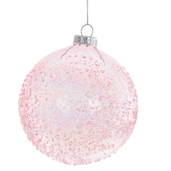 Украшение новогоднее "Шар", D 8 см, L8 W8 H10 см