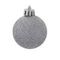 Набор из 20шт, Украшение новогоднее Шар "Снежок серебряный", D3 см, L14,5 W11,5 H3 см