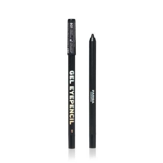 Карандаш для глаз Parisa Gel Eyepencil, GP801 чёрный