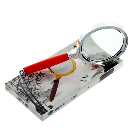 Лупа (с 2-кратным увеличением), Д8 Ш1 В17,5 см