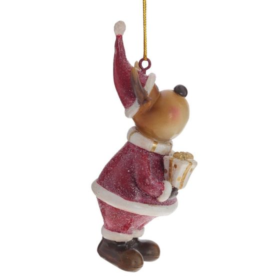 Изделие декоративное подвесное &quot;Олень&quot;, L5,5 W4 H11 см, 2в.