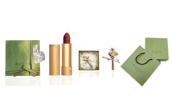 GUCCI Tinted Dried Flower Makeup Sets Velour Matte Easy-to-Blend Complexion