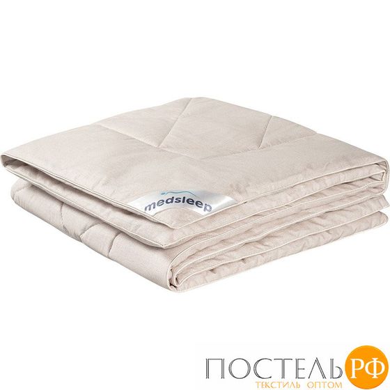 MedSleep ARIES Одеяло 110х140, 1пр, хлопок/шерсть/микровол. 250 гр/м2