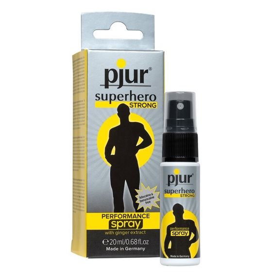 Спрей на водной основе pjur Superhero Strong Spray , 20 мл