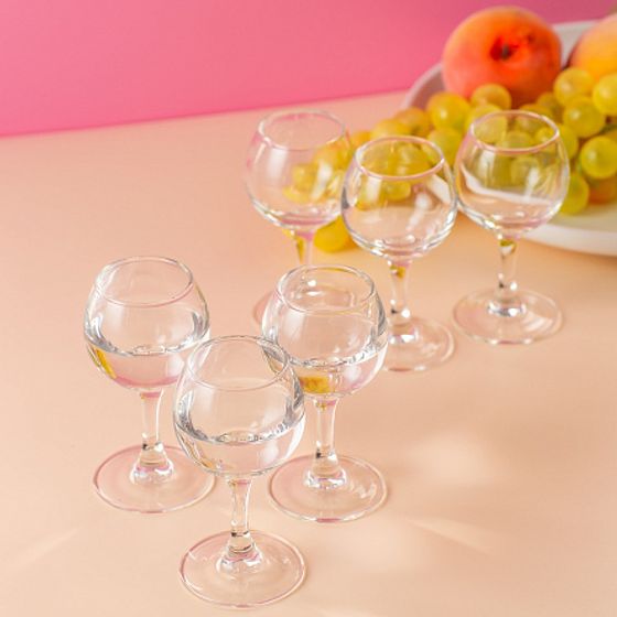 Набор рюмок ФРАНЦУЗСКИЙ РЕСТОРАНЧИК 6шт 65мл