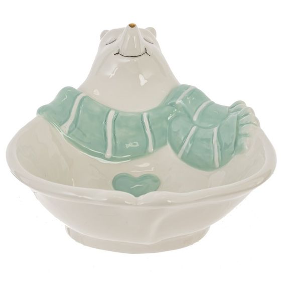 Салатник &quot;Белый медведь&quot;, 350 мл, L20 W16 H10 см