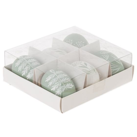 Набор из 6-ти изделий декоративных подвесных &quot;Яйцо&quot; (3,5*5,5), L15 W13 H5 см