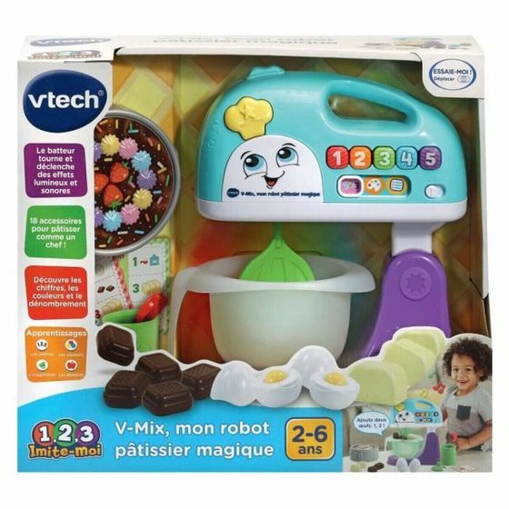 Игрушечный блендер Vtech V-Mix, mon robot pâtissier magique