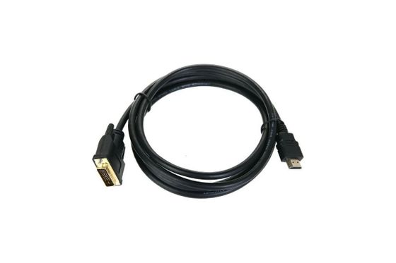 Кабель TVcom HDMI-DVI-D 2м черный (LCG135E-2M)