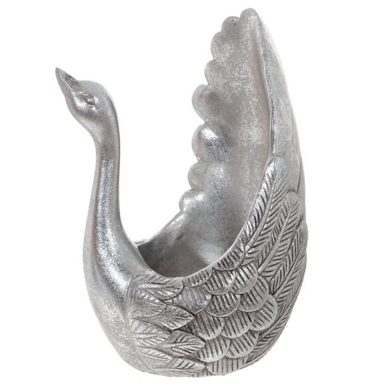 Подставка для бутылки &quot;Лебедь&quot;, Д18 Ш12 В27 см