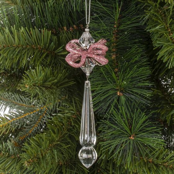 Украшение новогоднее "Подвеска", L4,5 W4,5 H16 см