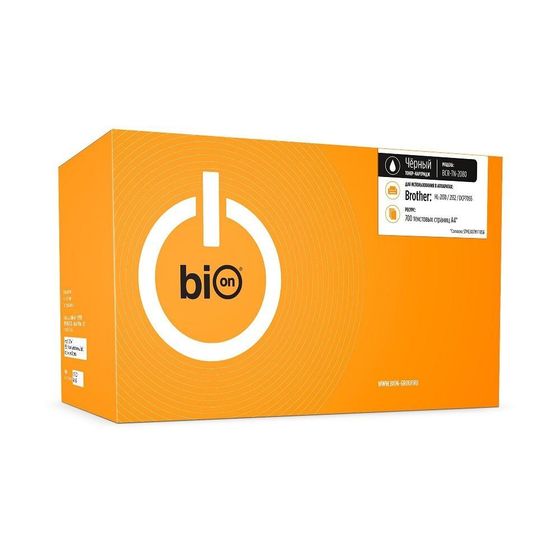 Картридж лазерный Bion TN-2080 для Brother DCP-7055/HL-2130/DCP-7055W (700 стр.), Черный