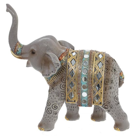 Фигурка декоративная &quot;Слон&quot;, Д18 Ш8 В18 см