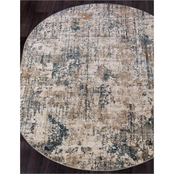 Ковёр овальный Merinos Serenity, размер 200x400 см, цвет dark beige