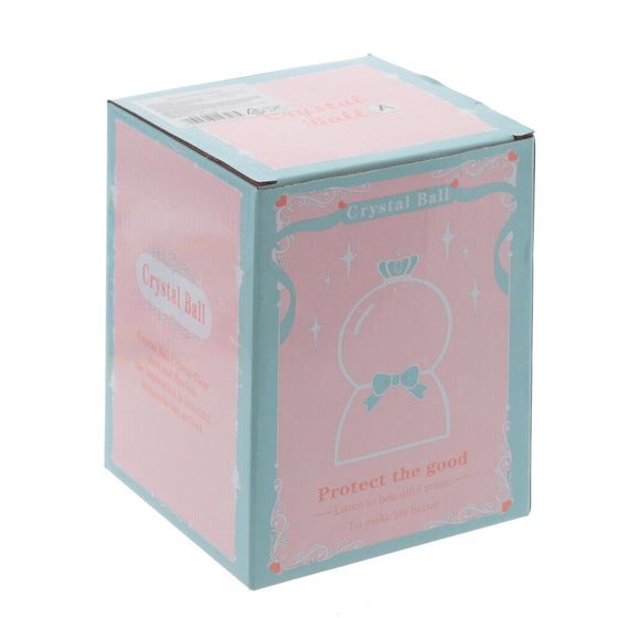 Фигурка декоративная &quot;Ангел&quot; в стекл шаре (муз, подсвет, вьюга, 3xAAA н/п), D10 см, Д11 Ш11 В16 см