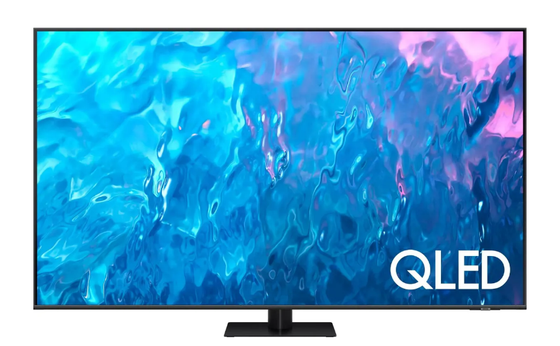 Телевизор QLED 75&quot; Samsung QE75Q70CAUXRU серый/черный (Smart TV)