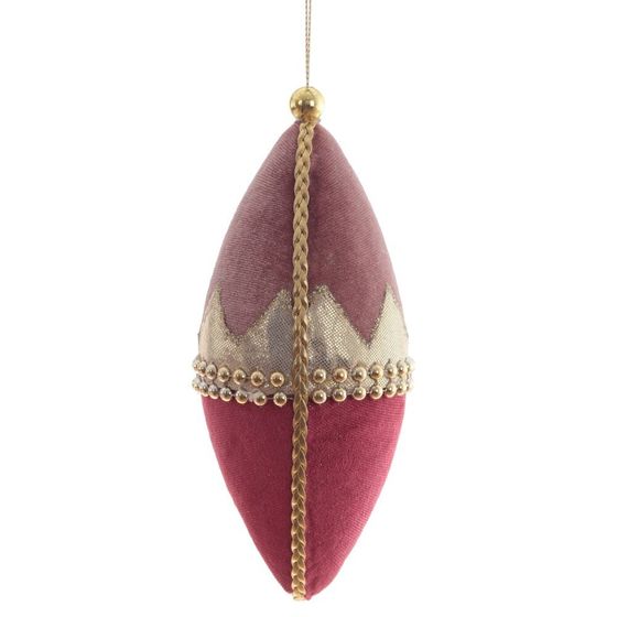 Украшение новогоднее  &quot;Сосулька&quot;, L8 W8 H17 см, 4в.