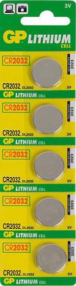 Батарейка GP Lithium CR2032 блистер (5шт)