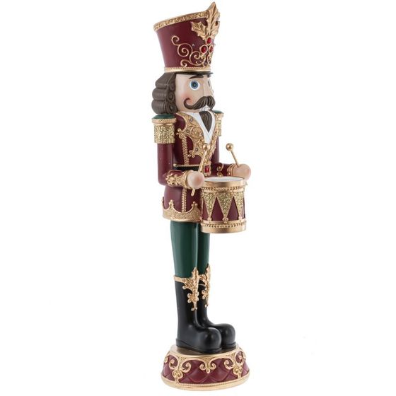 Фигурка декоративная &quot;Щелкунчик&quot; с подсветкой (2xAAA н/п), L22 W24 H90 см