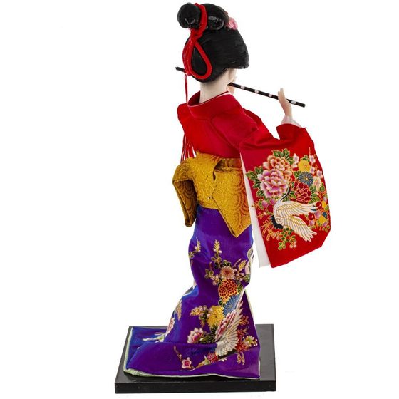 Фигурка декоративная &quot;Гейша&quot;, Д12,5 Ш12,5 В31 см