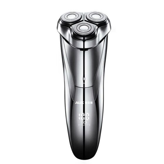 AUX AS380 Swivel Type Razors Stainless Steel Three Blades Wash All Over The Body Smart Anti-Snip Hair Clip