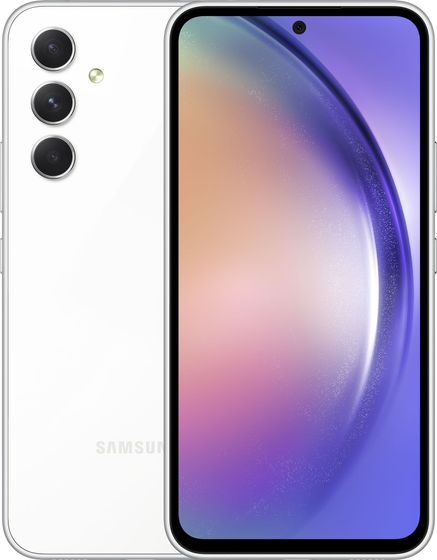 Смартфон Samsung Galaxy A54 5G 6/128Gb белый (SM-A546EZWACAU)