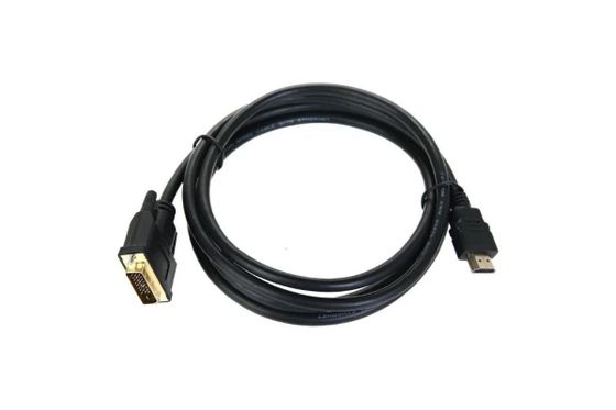 Кабель TVcom HDMI А(m)-DVI-D(m) 2м черный (LCG135F-2M)