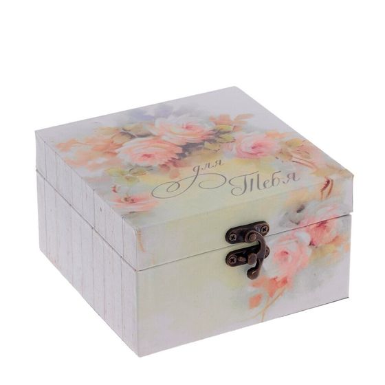 Шкатулка, Д14 Ш14 В8 см