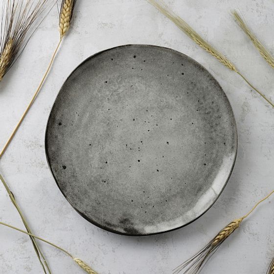 Тарелка десертная STONE DARK 20см