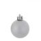 Набор из 12шт, Украшение новогоднее Шар "Серебряный жемчуг", D 4 см, L9,5 W9,5 H10,5 см