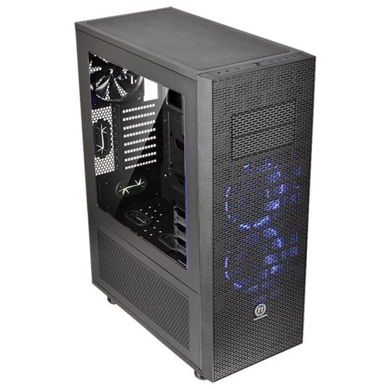 Корпус Thermaltake Core X71 TG, без БП, ATX, черный